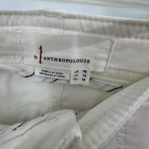 Anthropologie Mid Rise Slim Trouser Joggers Size 14 - Picture 9 of 15